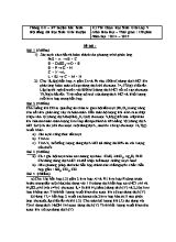 Kỳ thi chọn học sinh giỏi lớp 9 môn Hóa Học